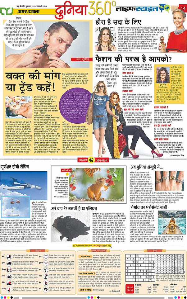 Dr.Rohit Batra's quotes published in Amar Ujala