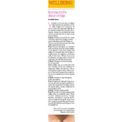 Busting Myths About Vitiligo. Dr Rohit Batra shares the Myths and Facts of the common chronic skin condition - Vitiligo. Featured in Deccan Herald dated July 2, 2016.